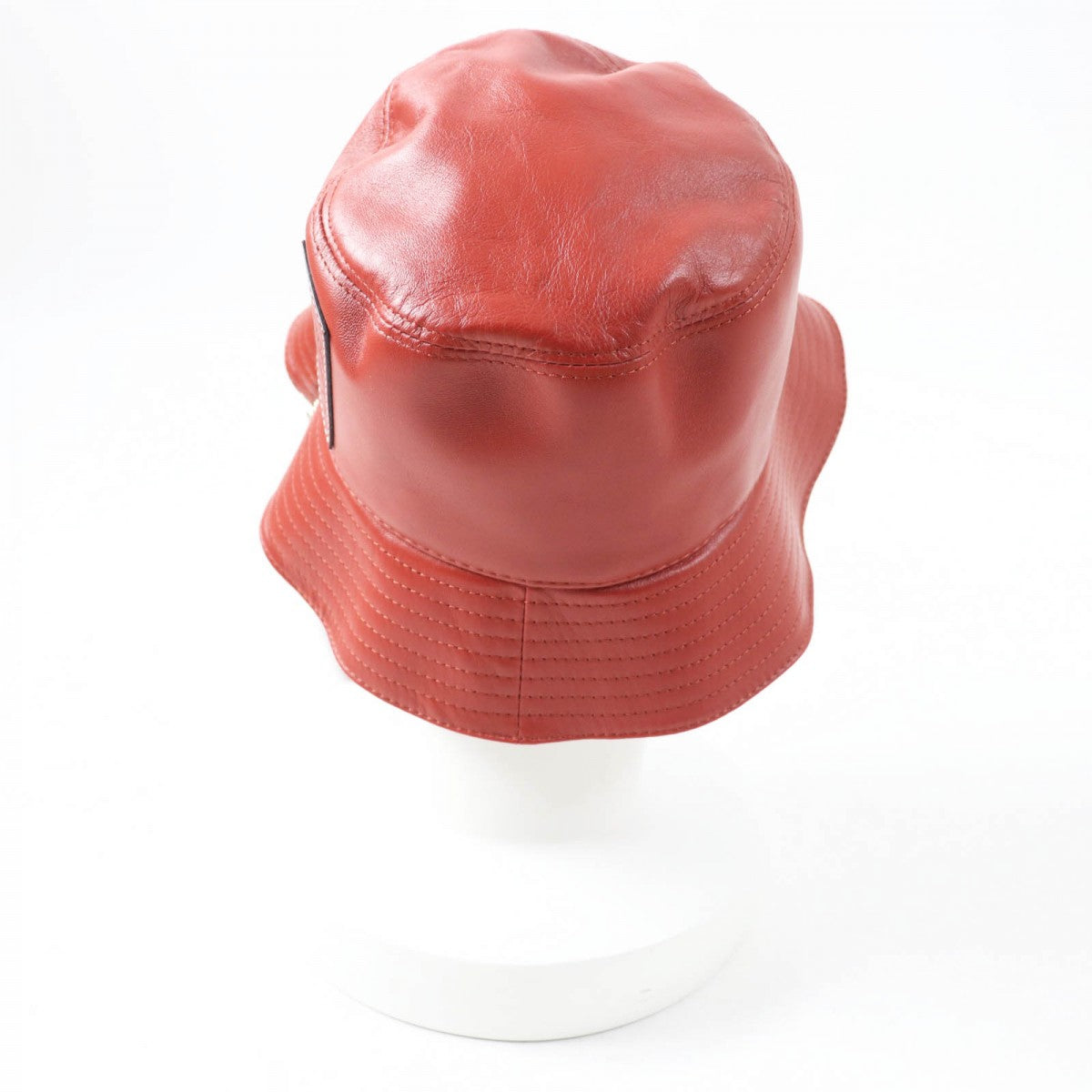 Loewe Hat Lamb Leather Terracotta 57