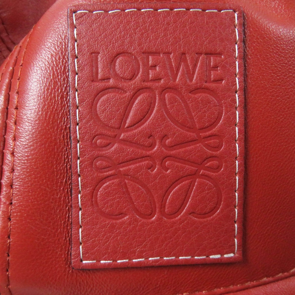 Loewe Hat Lamb Leather Terracotta 57