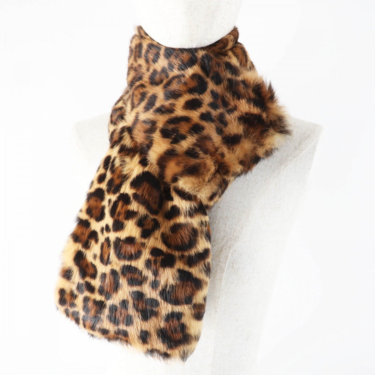 Gucci Scarf 322989 Rabbit Brown Type