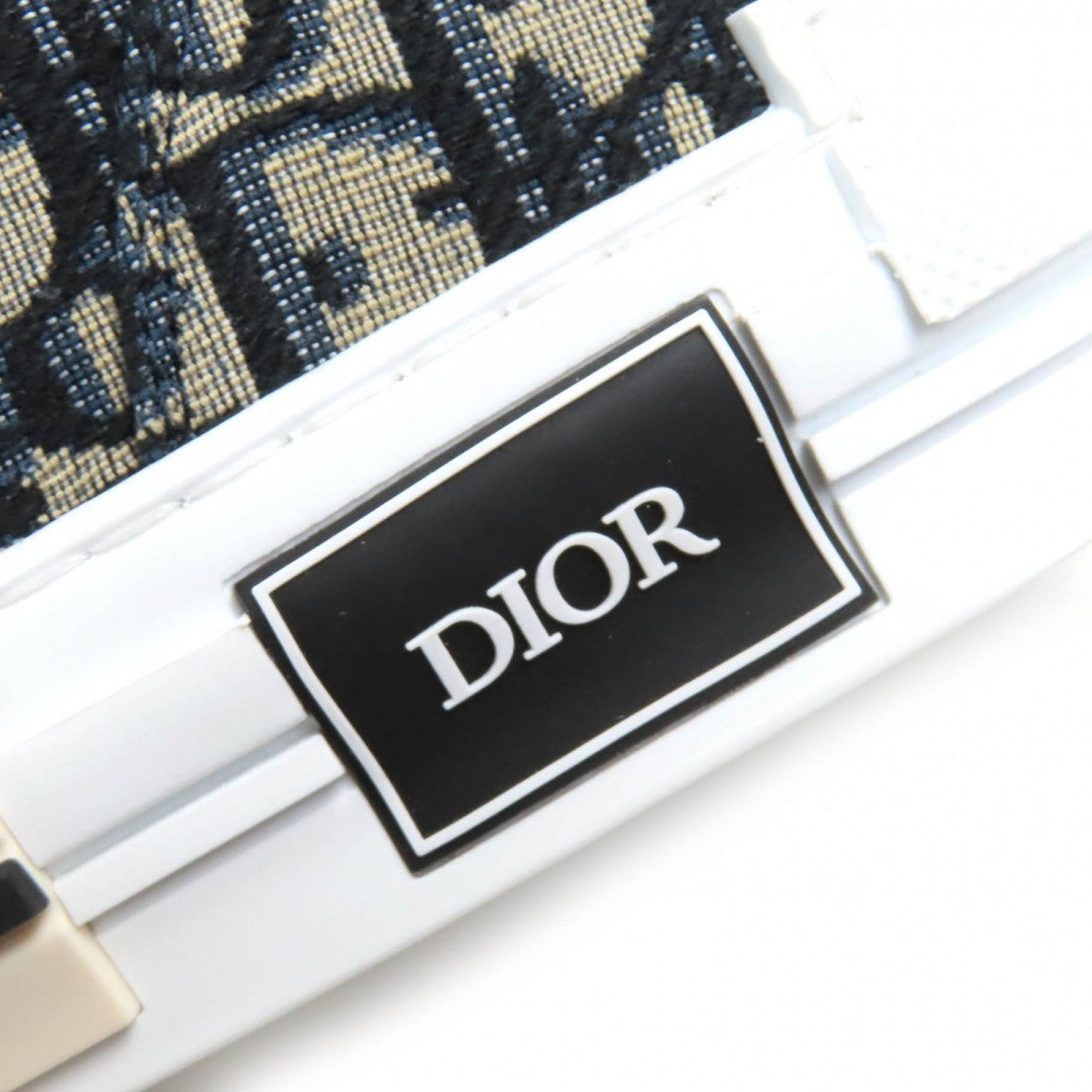 Dior Homme High Cut Sneakers 3Sh126Zsa H961 Cotton, Technical Fabric Black Dior Oblique B23 Mens 43
