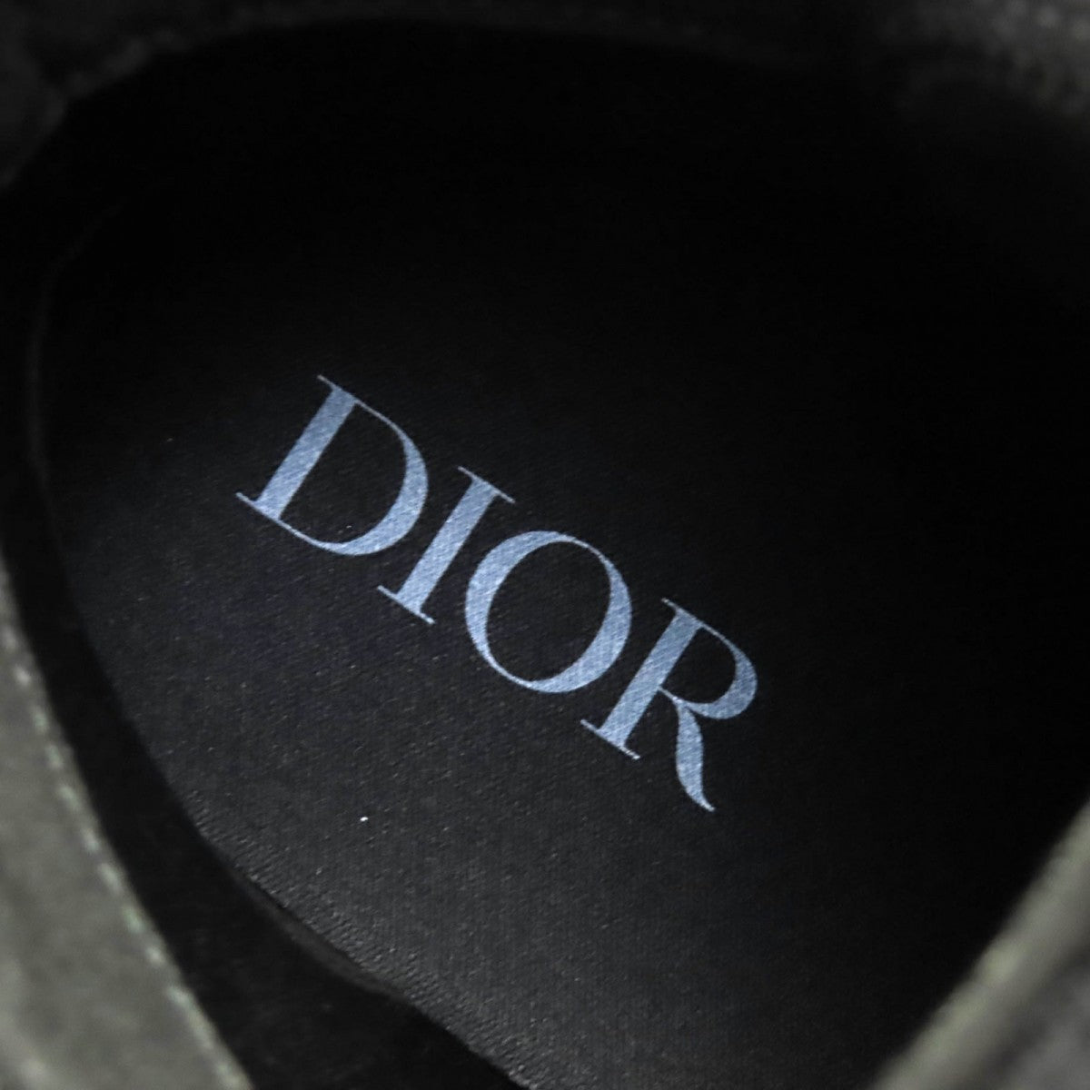 Dior Homme High Cut Sneakers 3Sh126Zsa H969 Cotton, Technical Fabric Black Dior Oblique B23 Mens 43