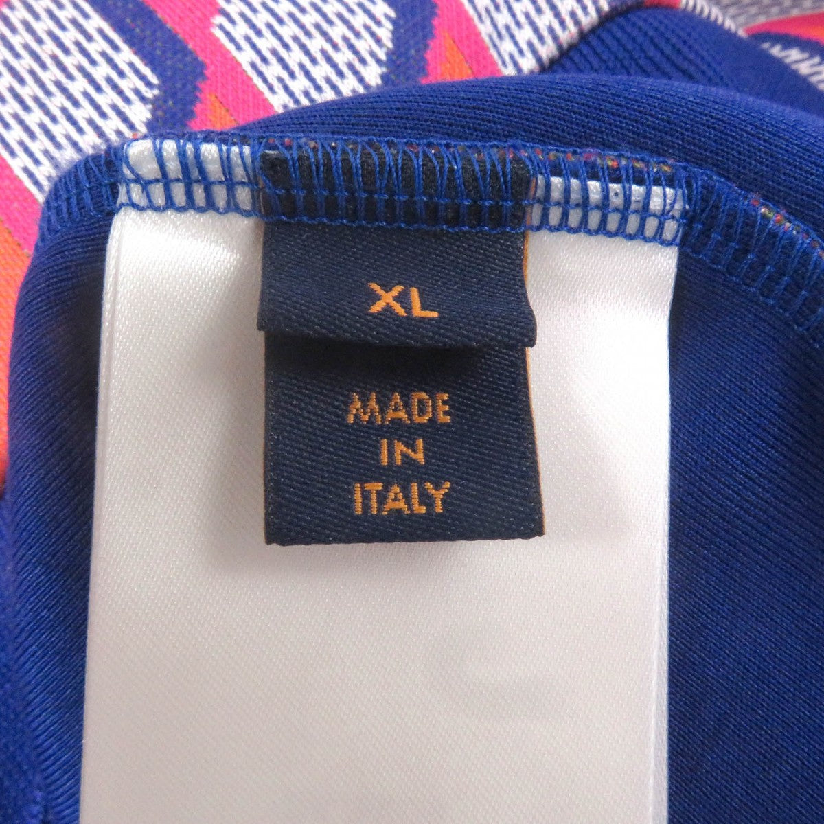 Louis Vuitton Sweat Cotton Orange Blue Xl