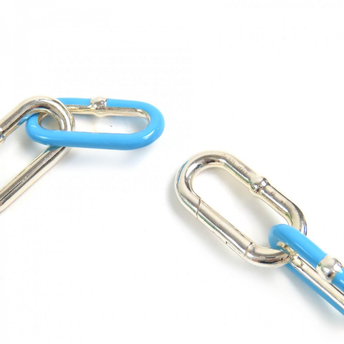 Bottegaveneta Necklace Ag925 Silver Light Blue