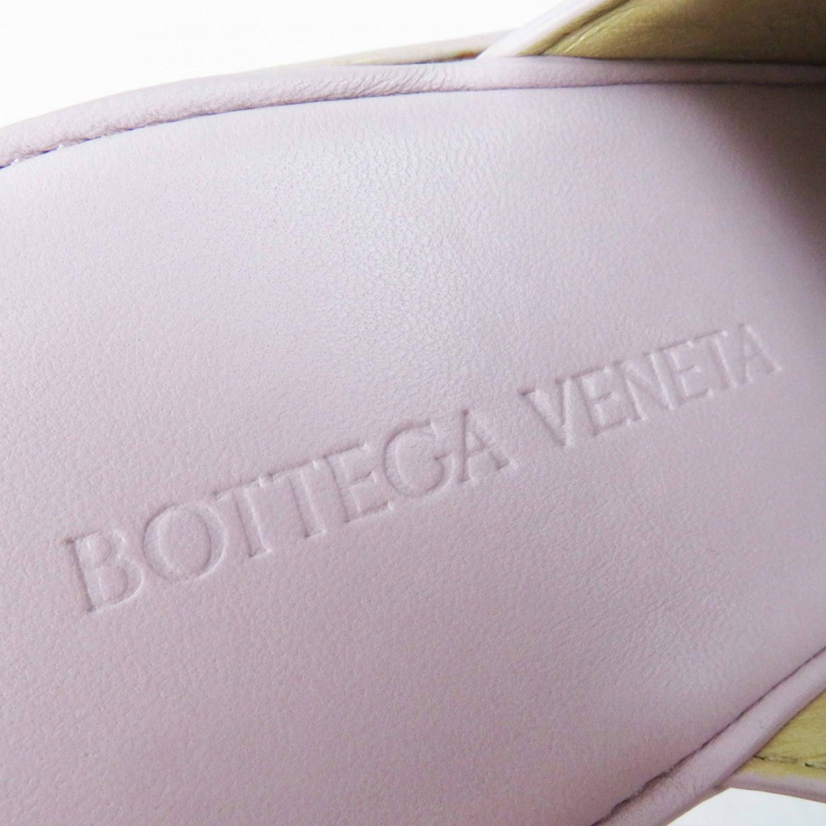 Bottegaveneta Sandals Leather Lavender 37
