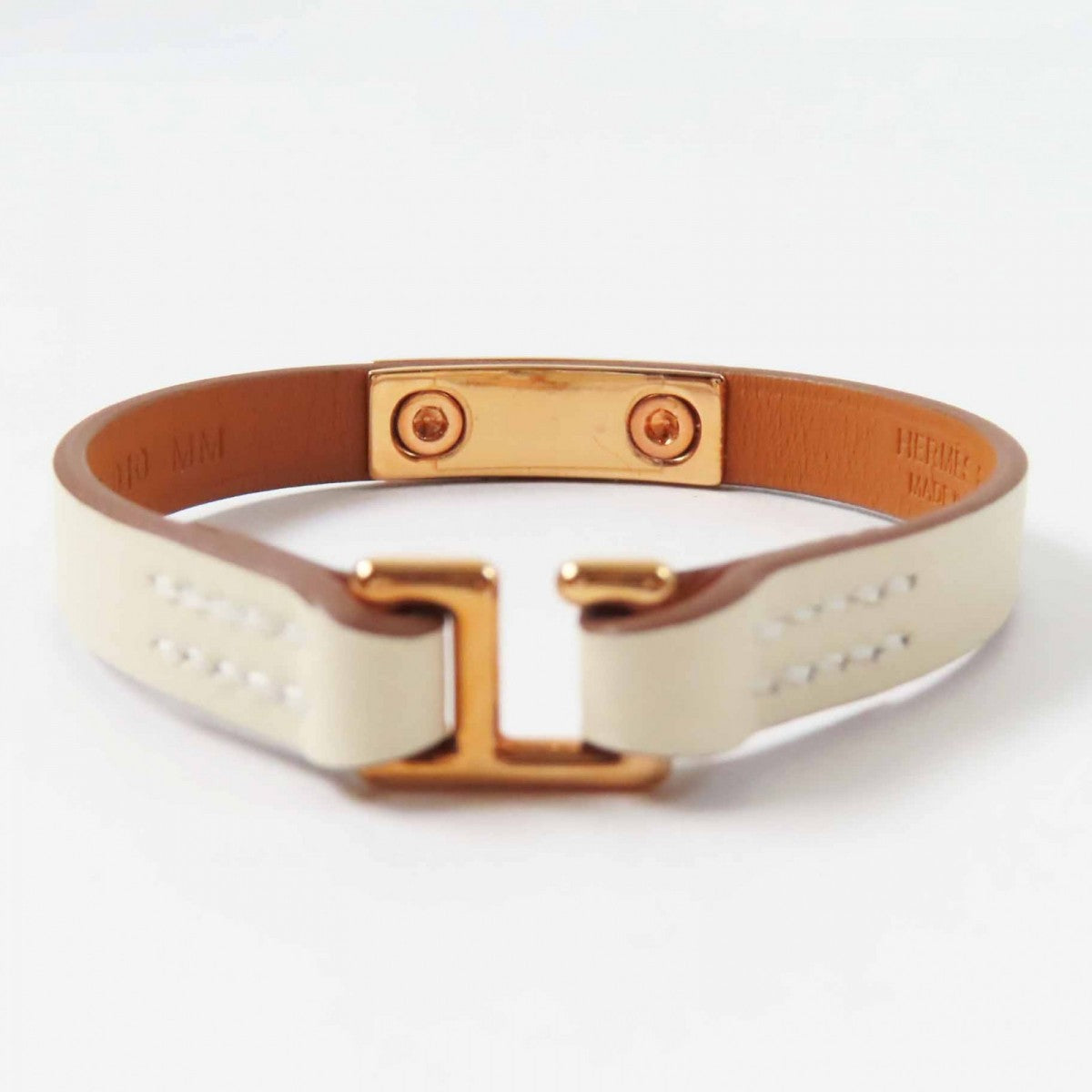 Hermes Bracelet Leather Kle Rivalmini Bracelet