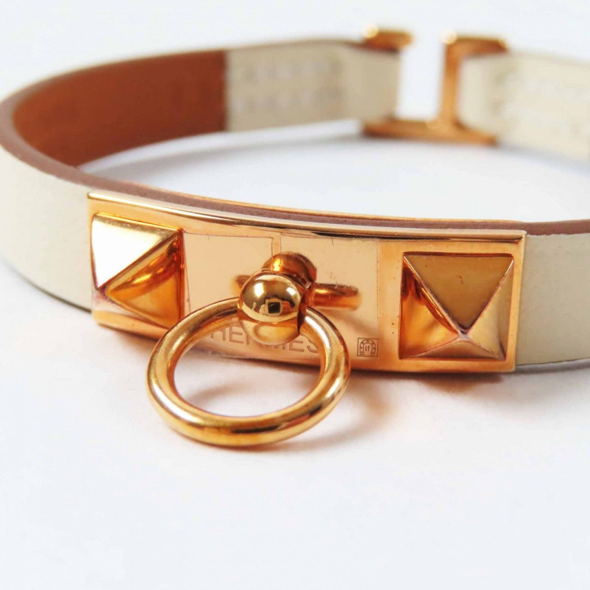 Hermes Bracelet Leather Kle Rivalmini Bracelet