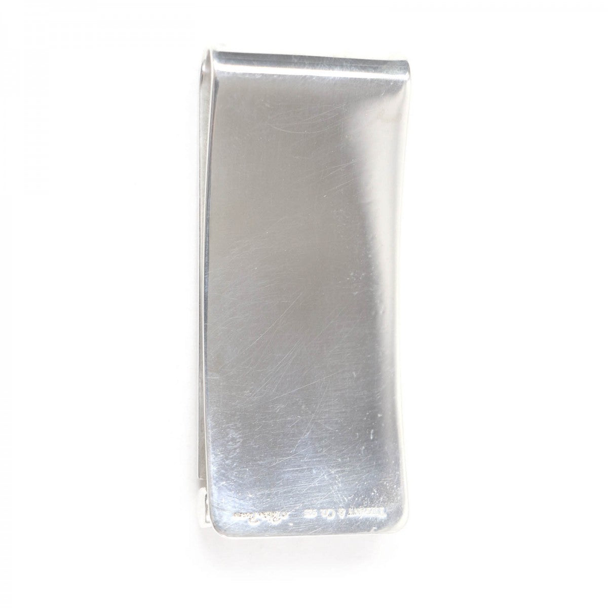 Tiffany&Co. Money Clip Mainfsv925 Silver Mens