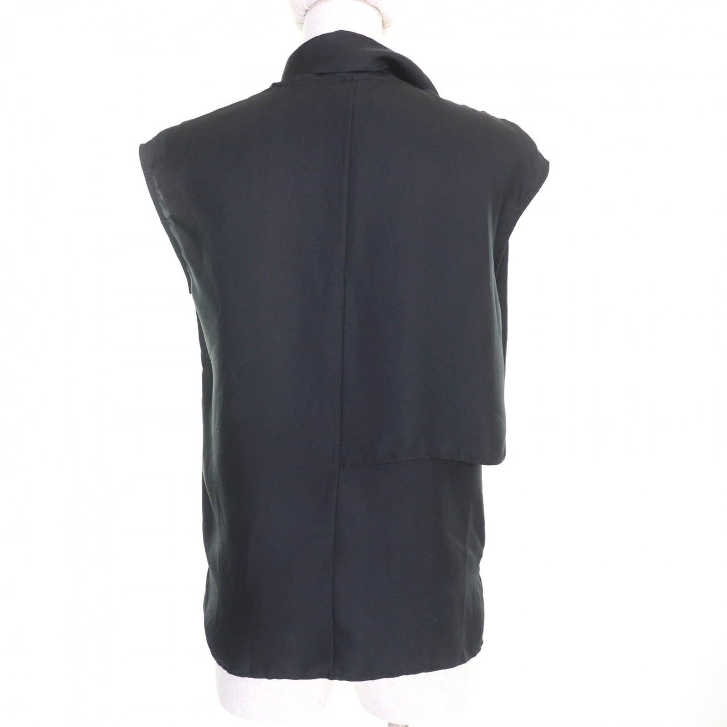 Hermes Tops 3H0605Dg Silk Black 34