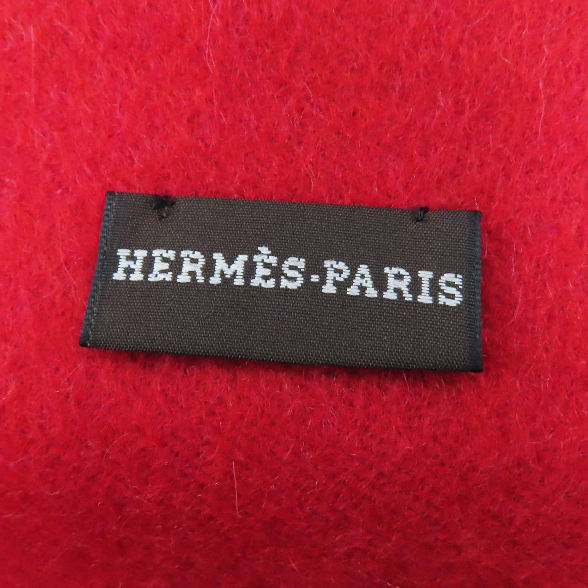 Hermes Scarf Cashmere Orange Red