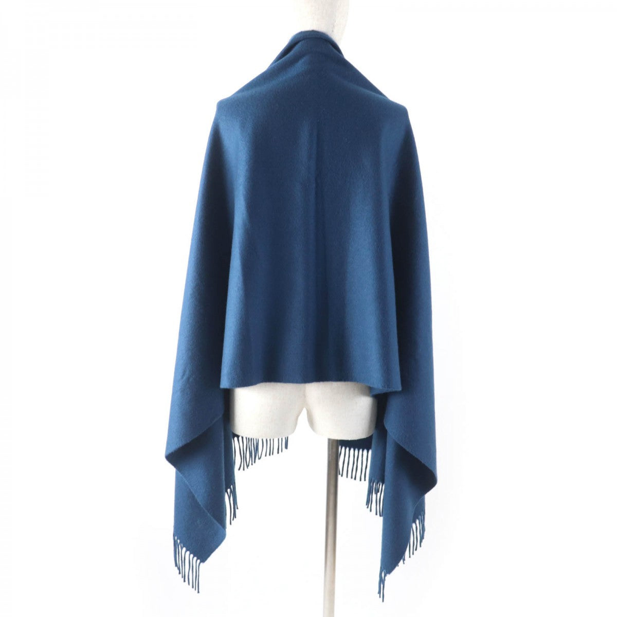 Hermes Scarf Cashmere Blue Type