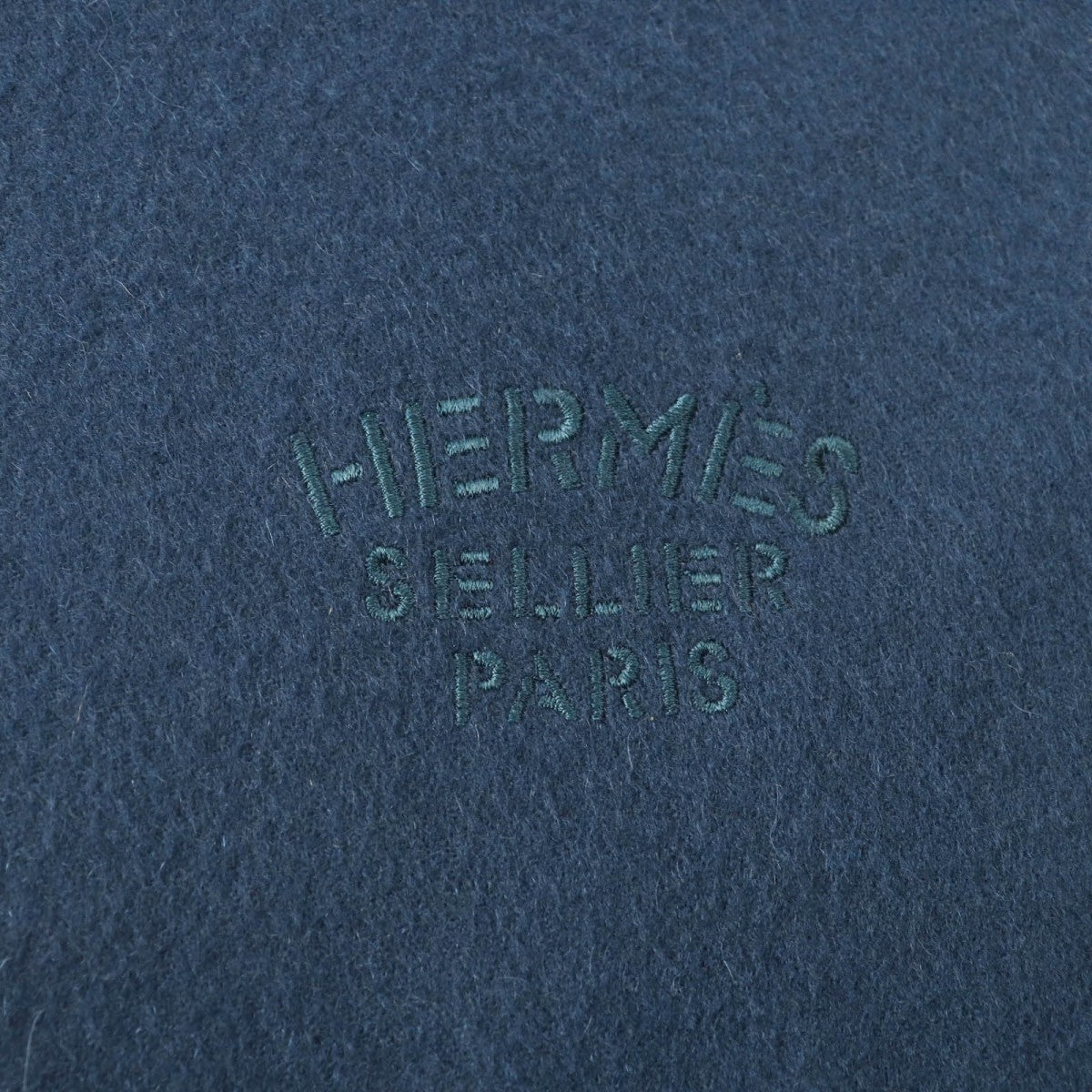 Hermes Scarf Cashmere Blue Type