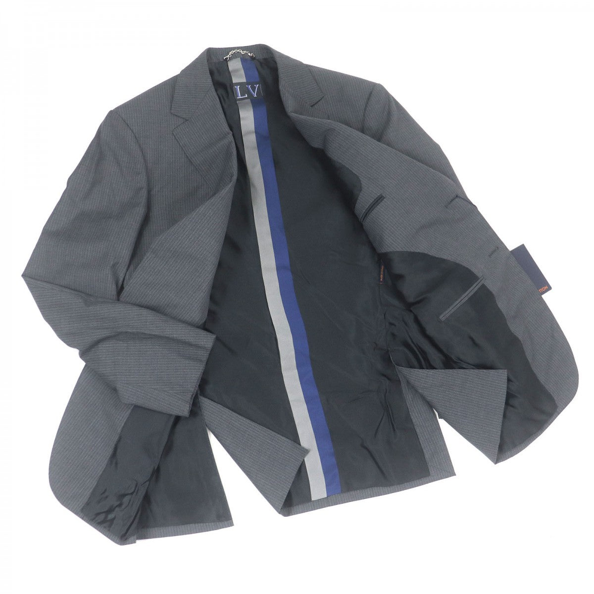 Louis Vuitton Suit Wool Gray 48