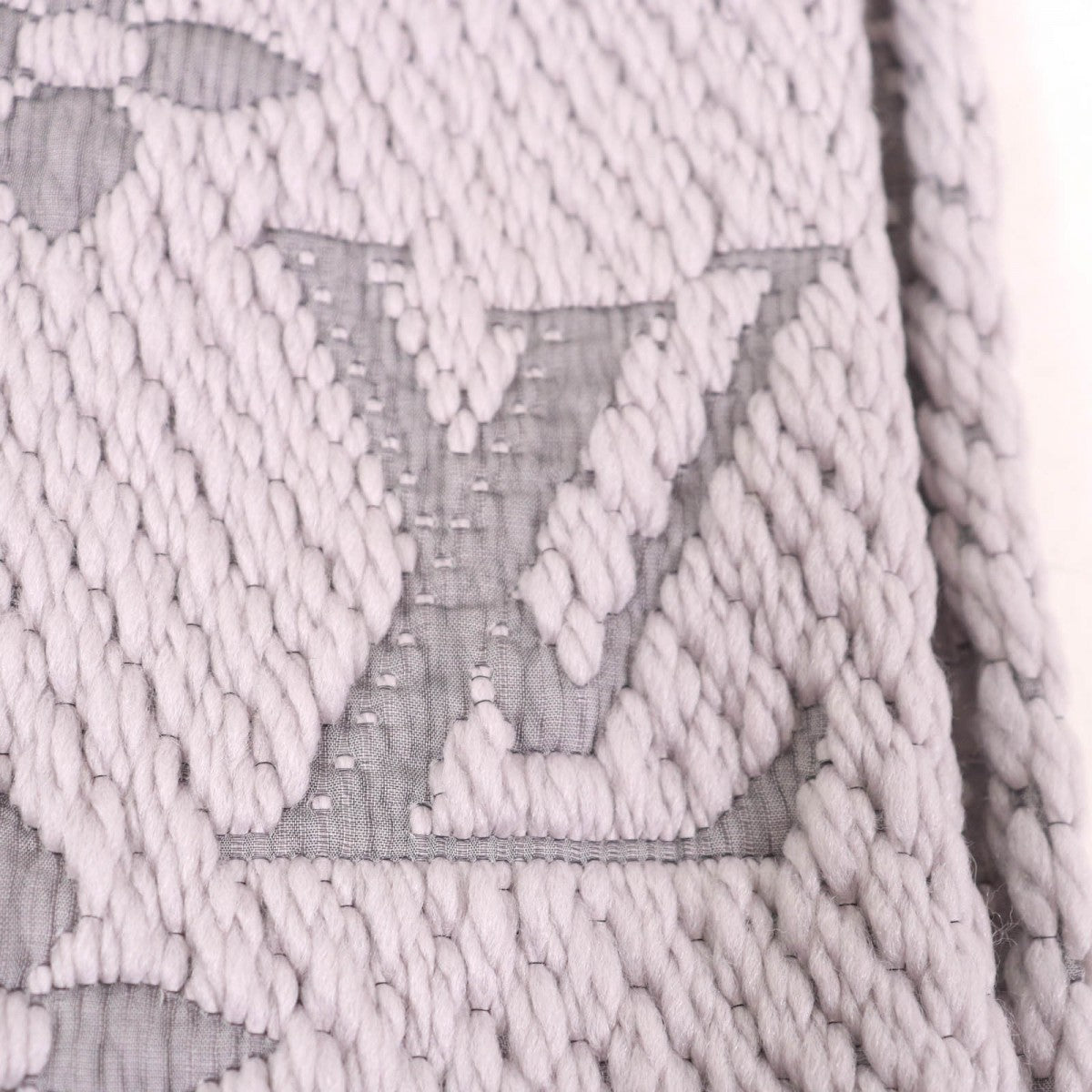 Louis Vuitton Scarf M74742 Wool Griperles Esharp Logomania
