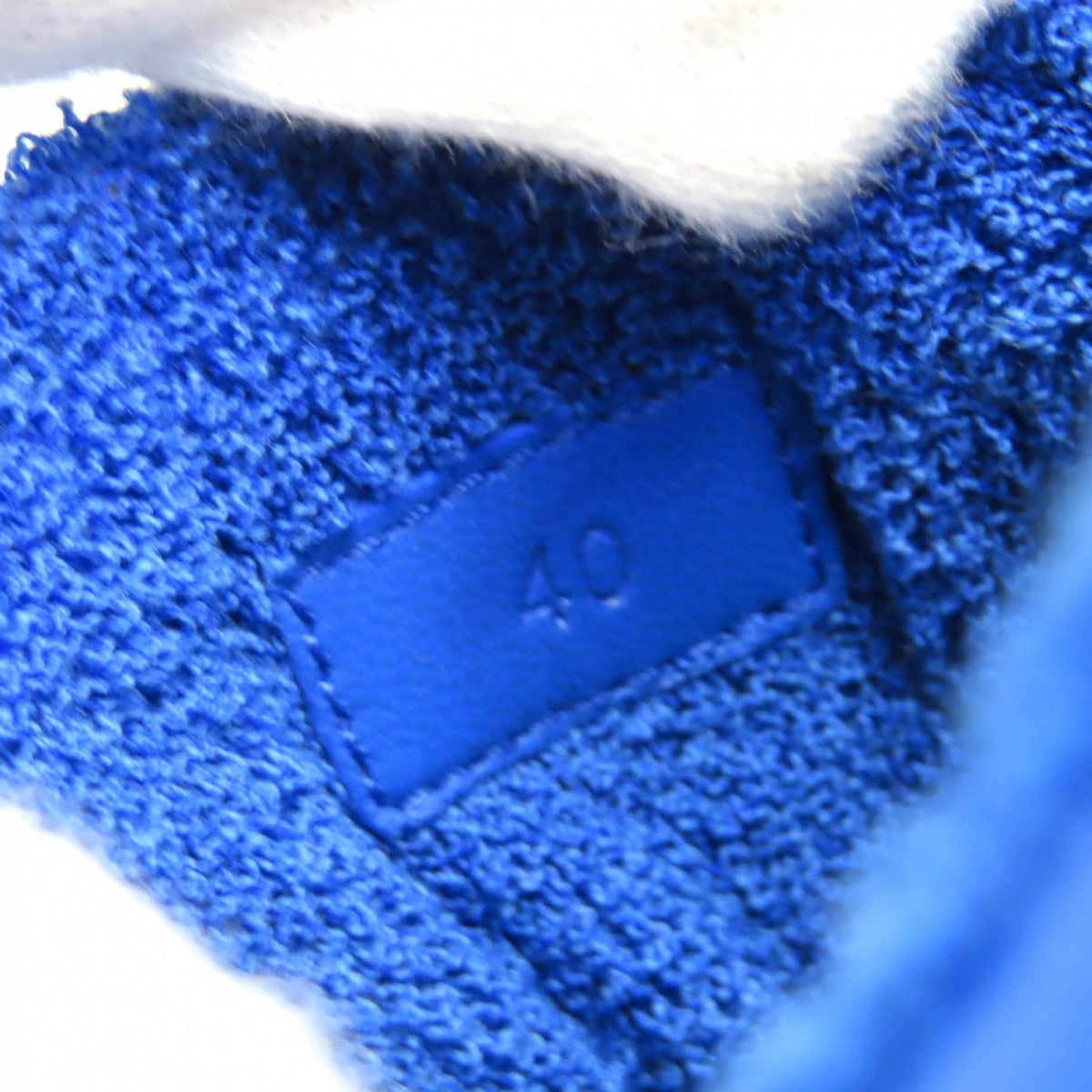 Bottegaveneta Low Cut Sneakers 651427 Leather Blue Quilt 40