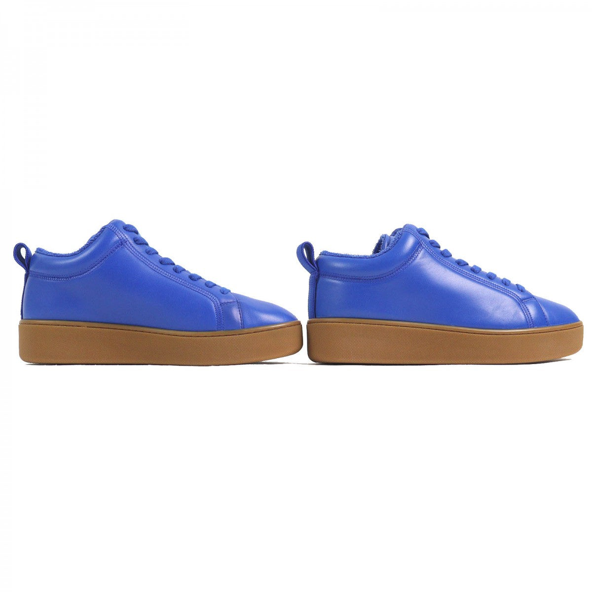 Bottegaveneta Low Cut Sneakers 651427 Leather Blue Quilt 40