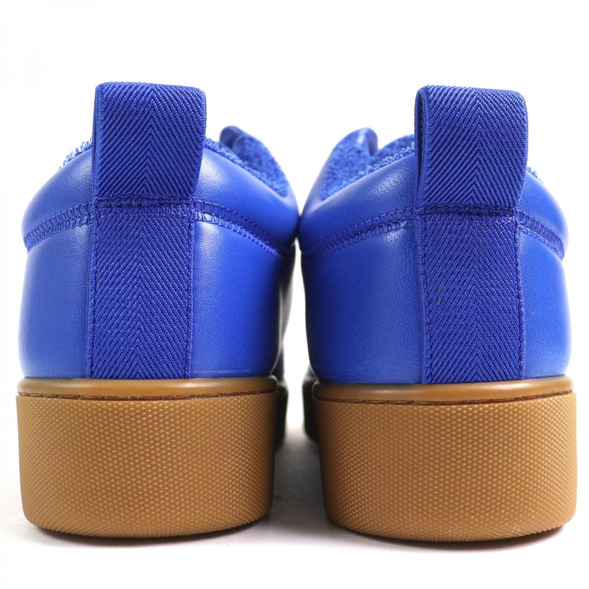 Bottegaveneta Low Cut Sneakers 651427 Leather Blue Quilt 40