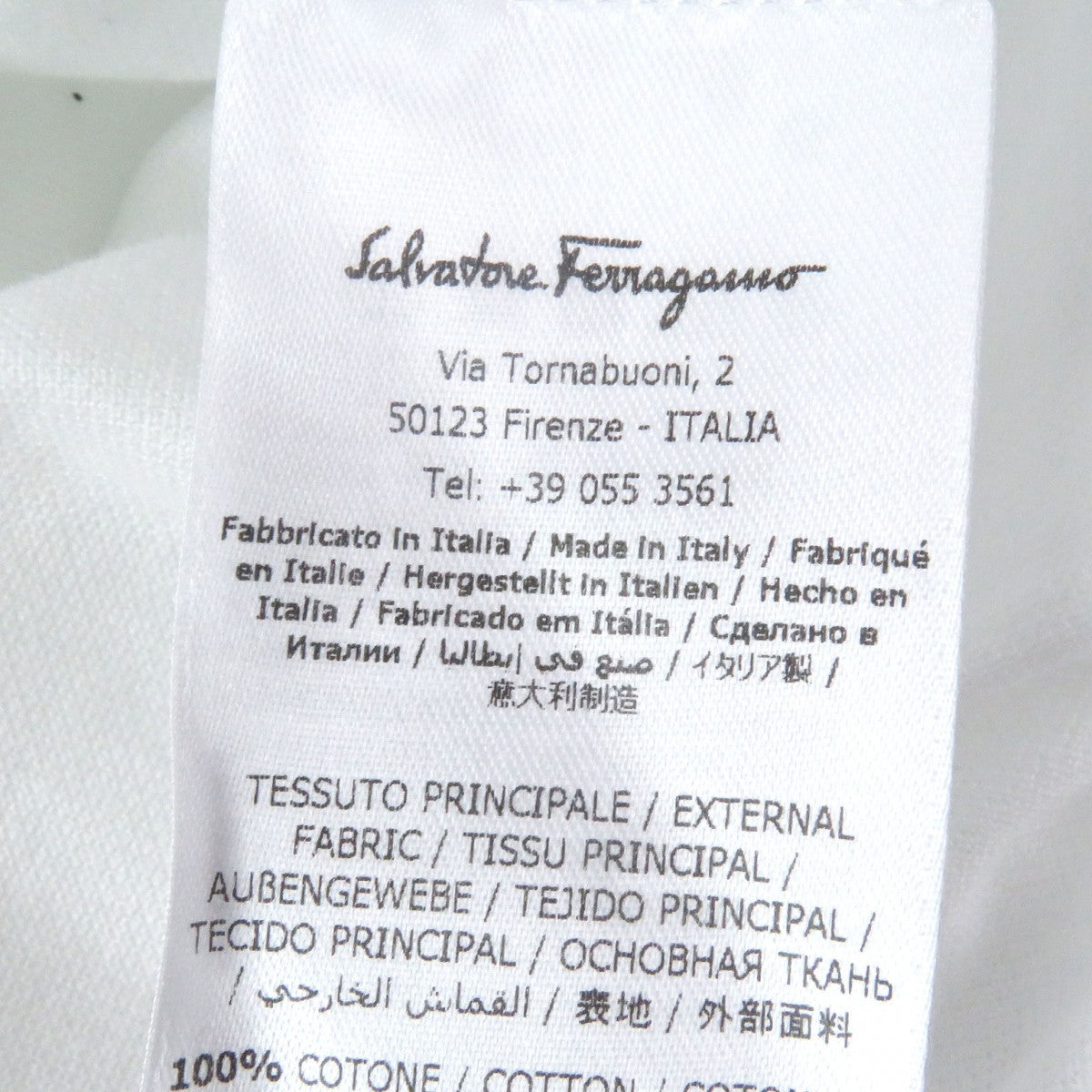 Salvatore Ferragamo Short Sleeve Polo Shirt Main