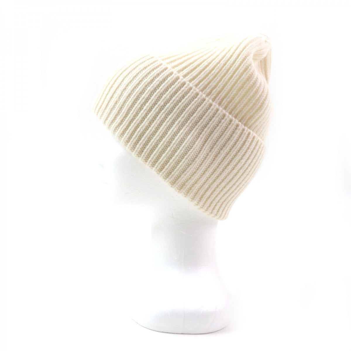 Louis Vuitton Knit Cap M76707 Wool Ivory Bonnet Lv Beanie