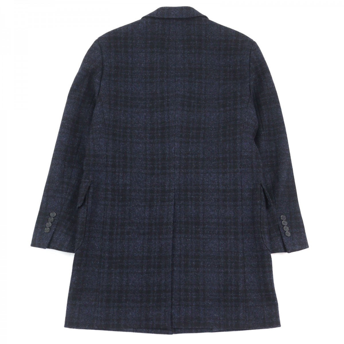 Brooks Brothers Chester Coat Wool Blue Type 36