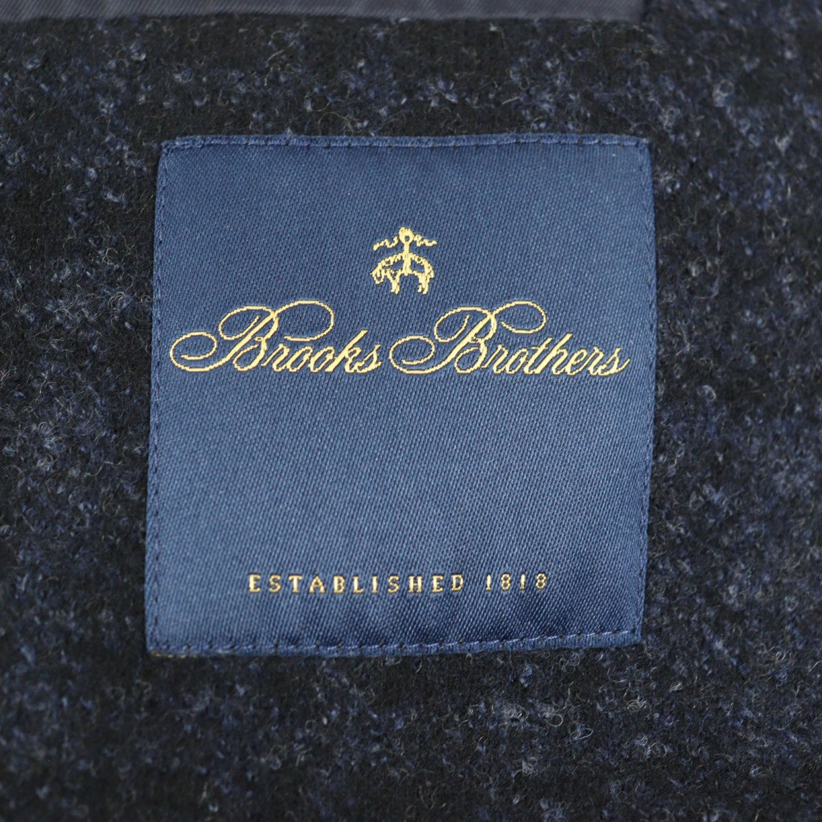 Brooks Brothers Chester Coat Wool Blue Type 36