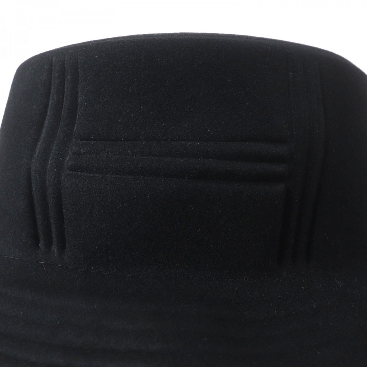 Hermes Hat Wool Black Dalton