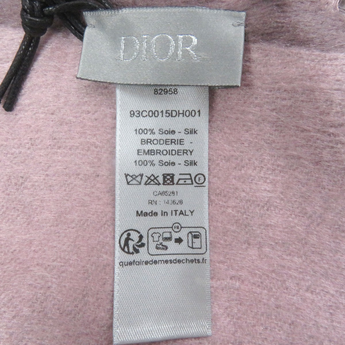 Dior Homme Scarf 93C0015Dh001 Silk Rose Violet