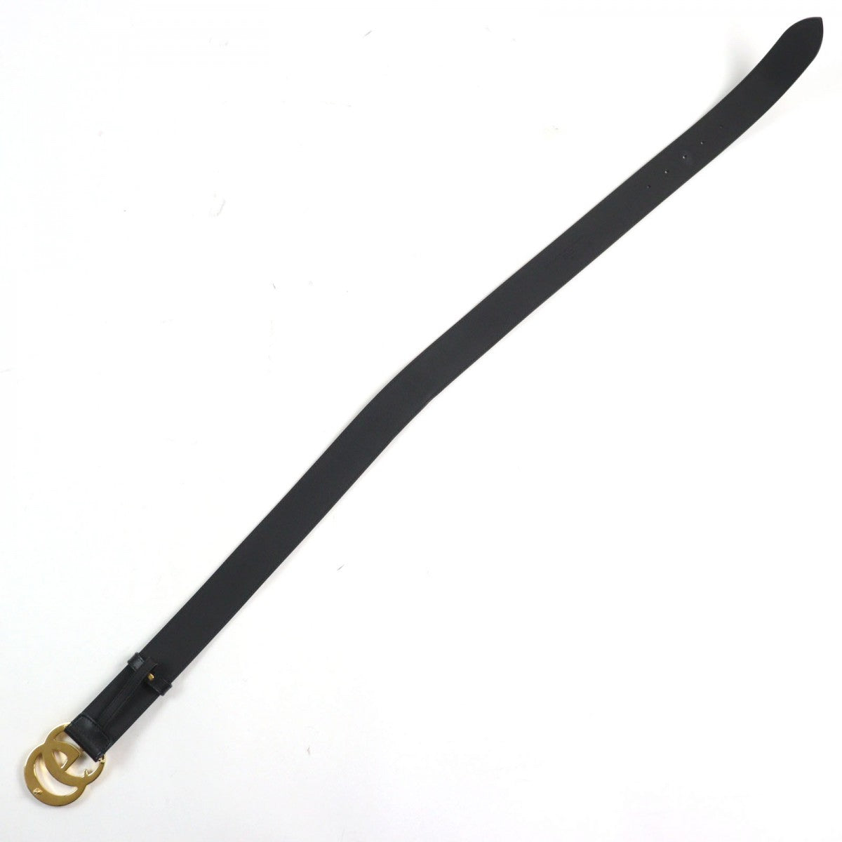Gucci Belt 406831 Leather Black Gg Marmont