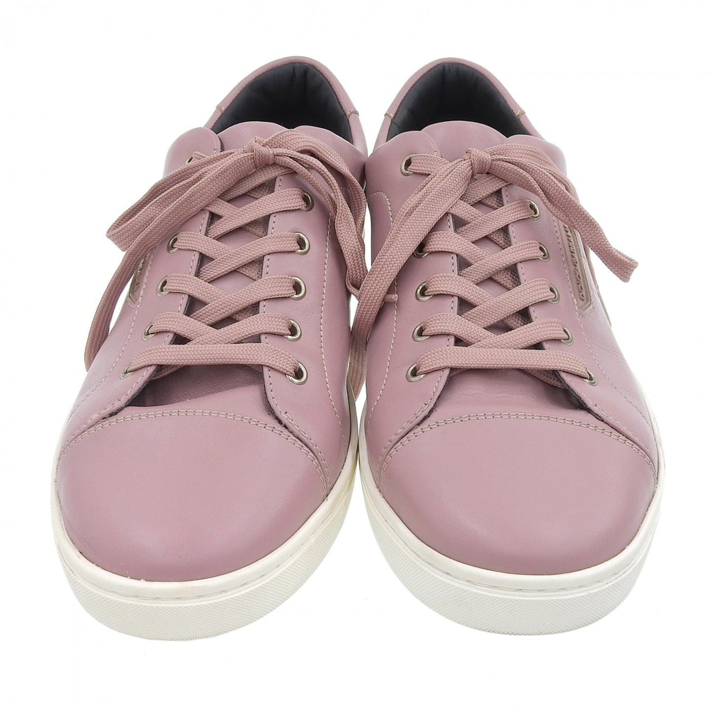 Dolce&Gabbana Low Cut Sneakers Cs1326 Leather Pink 9