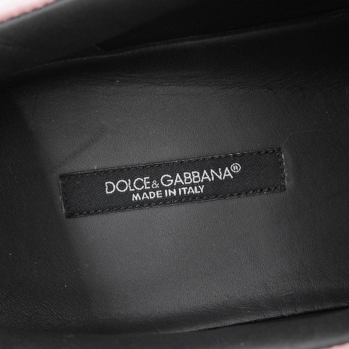 Dolce&Gabbana Low Cut Sneakers Cs1326 Leather Pink 9