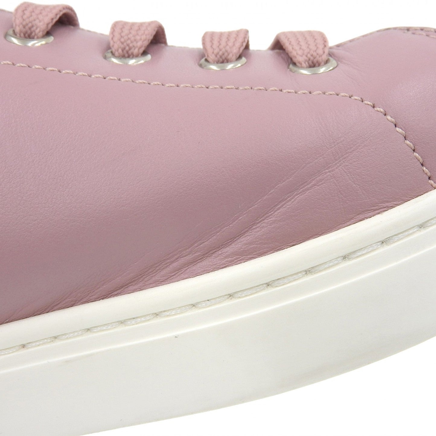 Dolce&Gabbana Low Cut Sneakers Cs1326 Leather Pink 9