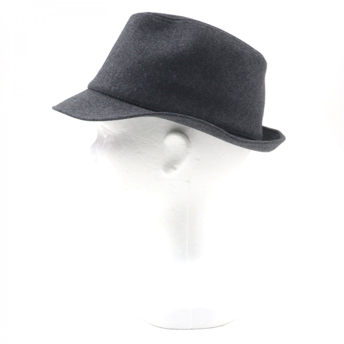 Hermes Hat Cashmere Gray Crude Cell 57