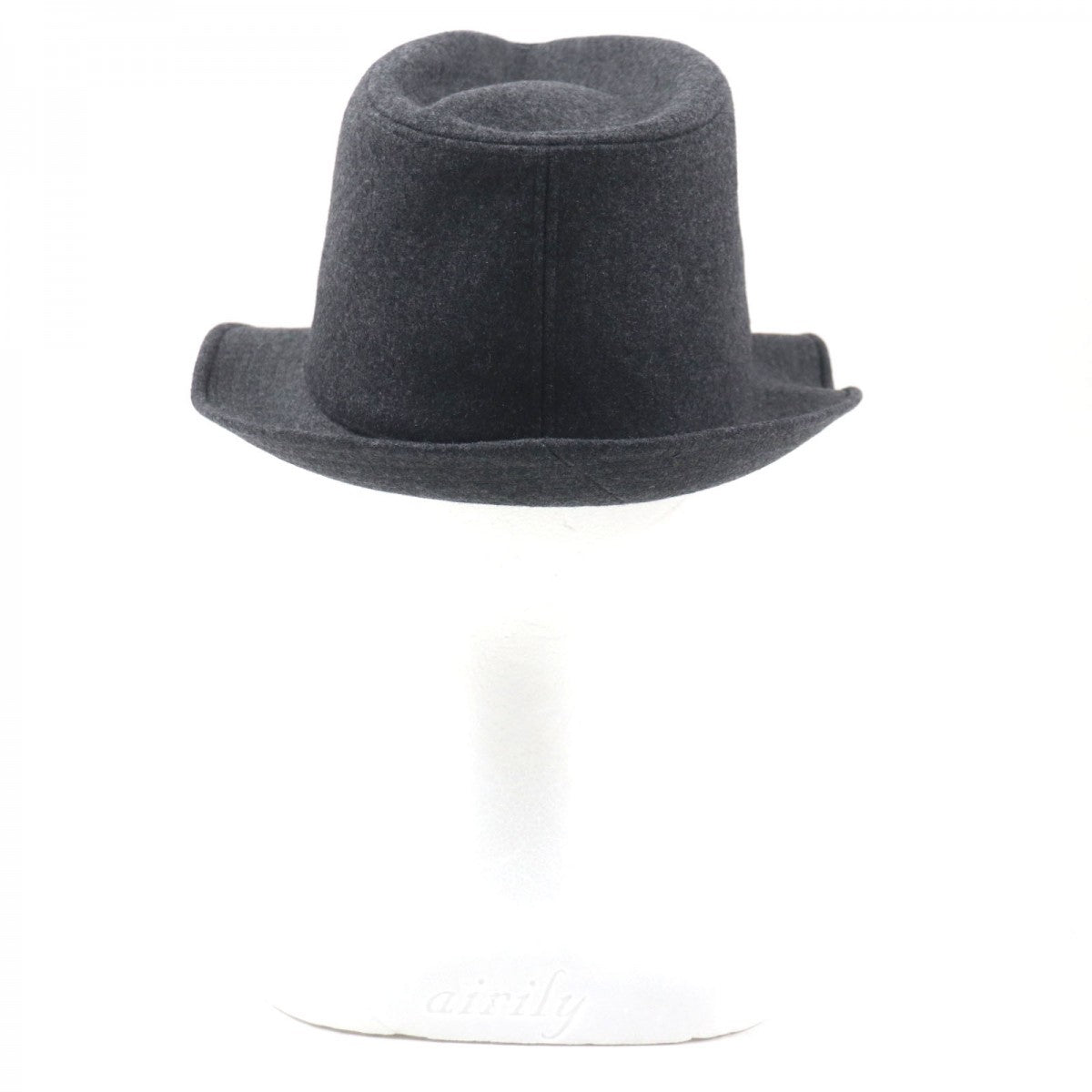 Hermes Hat Cashmere Gray Crude Cell 57