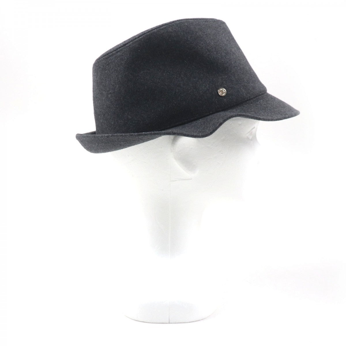 Hermes Hat Cashmere Gray Crude Cell 57