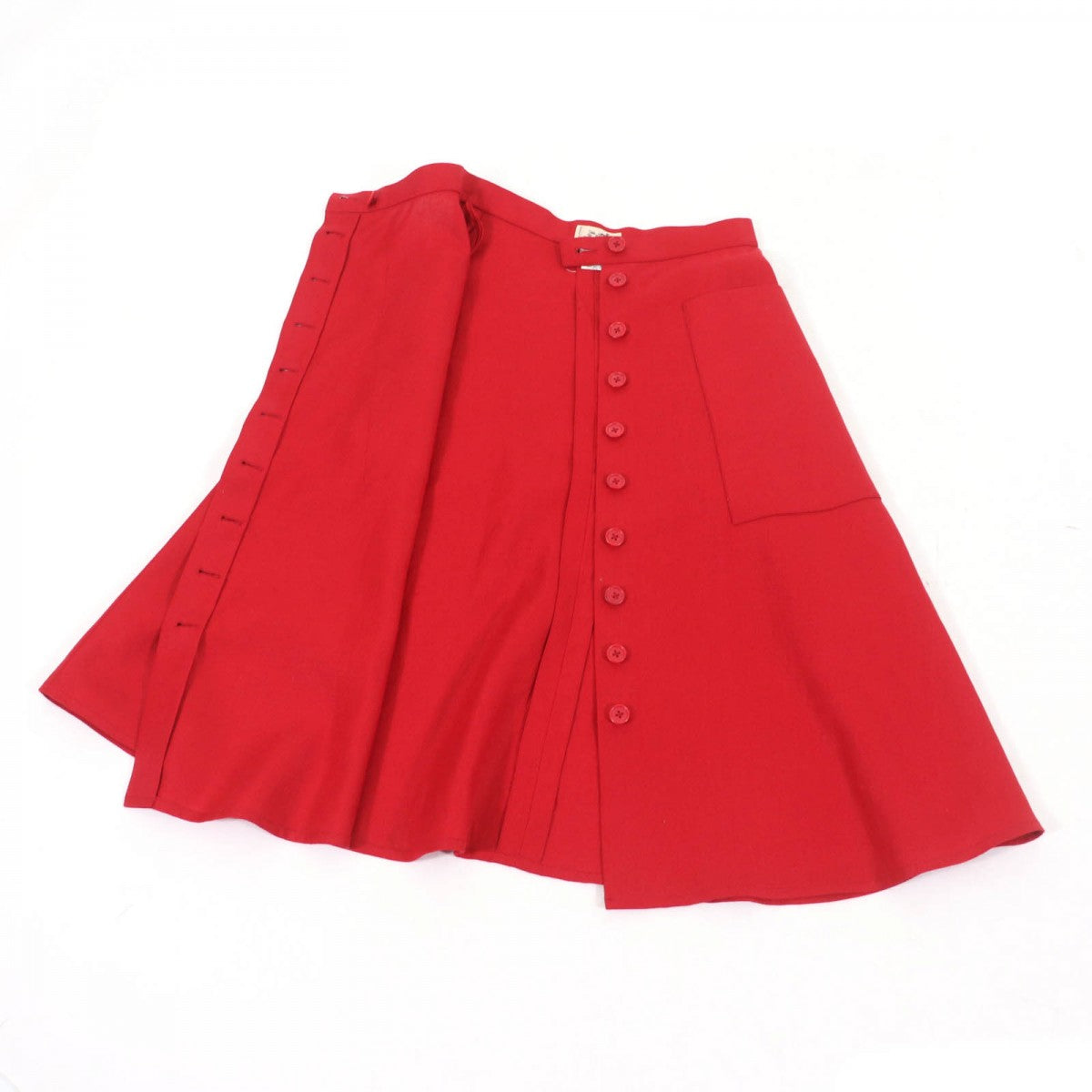 Hermes Flare Skirt Outer