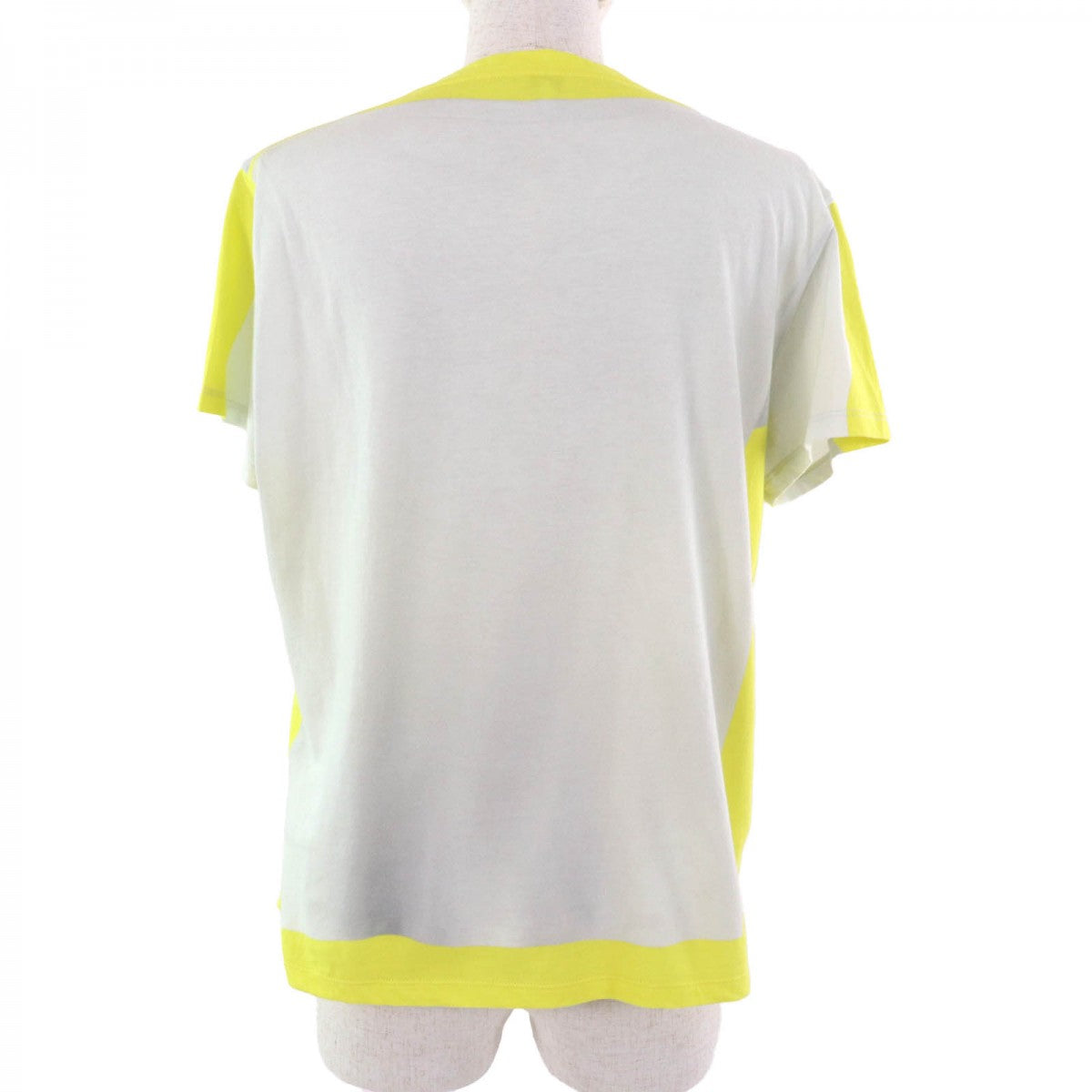 Loewe Short Sleeve T-Shirt Cotton Light Gray Yellow S359Y22X39 S