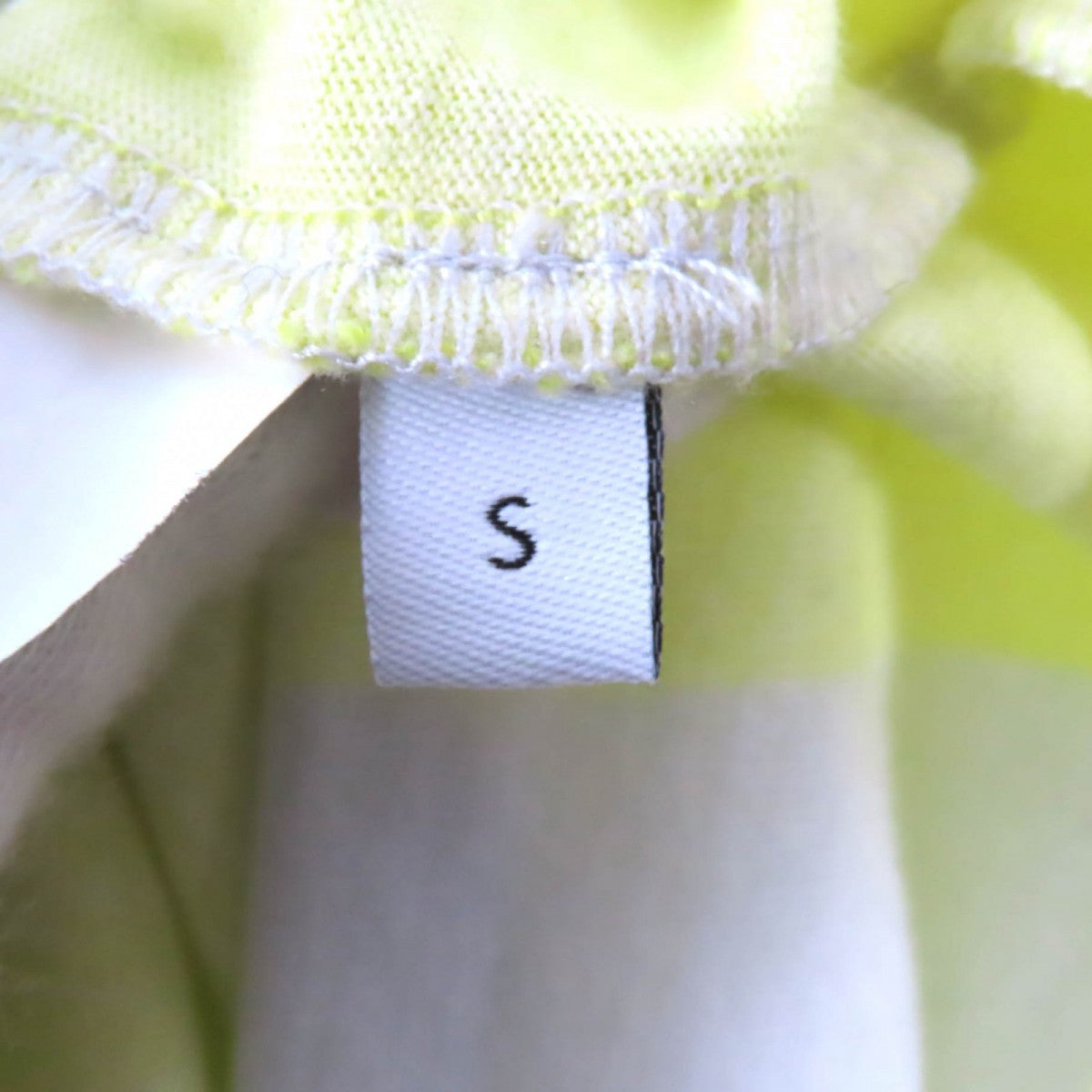 Loewe Short Sleeve T-Shirt Cotton Light Gray Yellow S359Y22X39 S