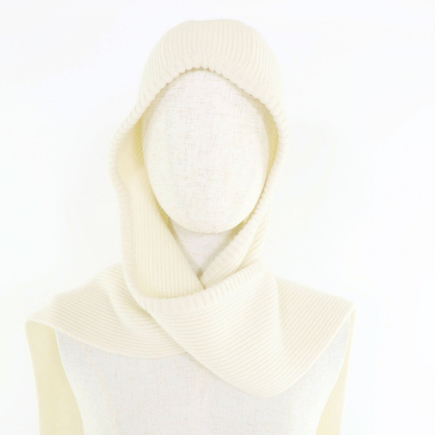 Hermes Stall Cashmere Ivory L