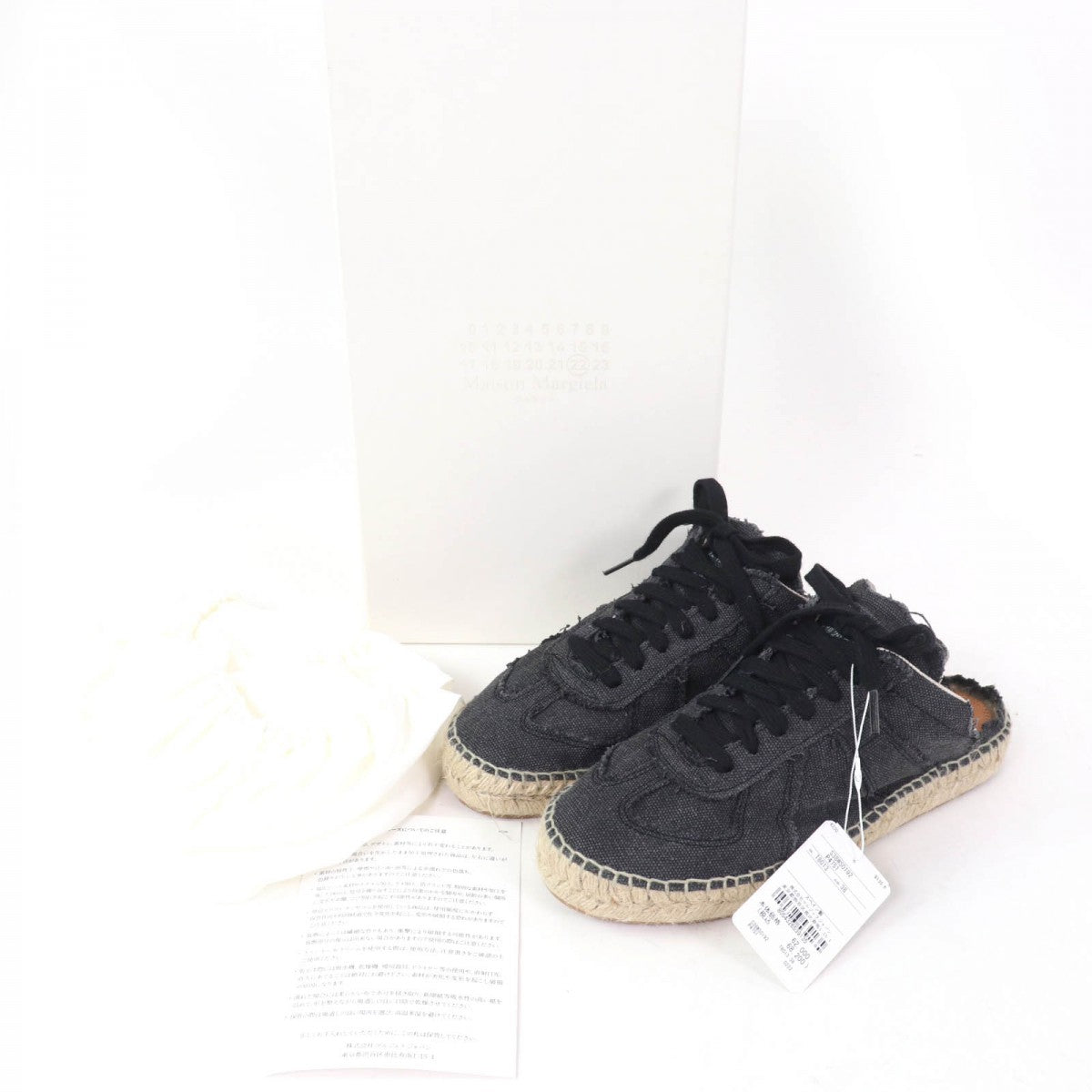 Maison Margiela Sandals S38Ws0192 Cotton Black Women 38