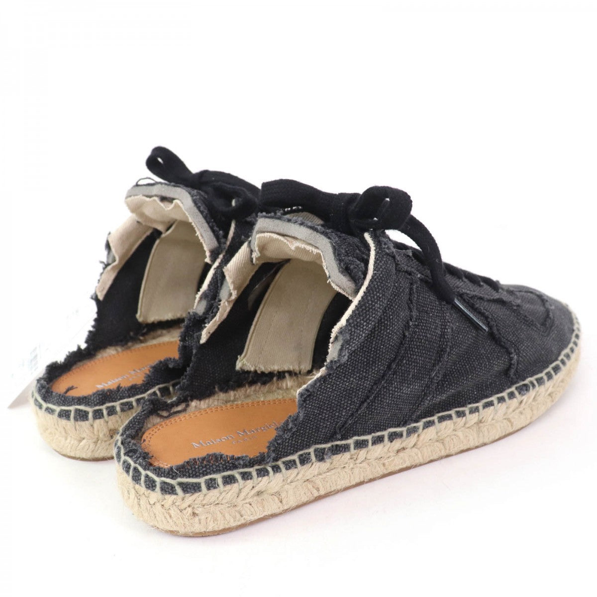 Maison Margiela Sandals S38Ws0192 Cotton Black Women 38