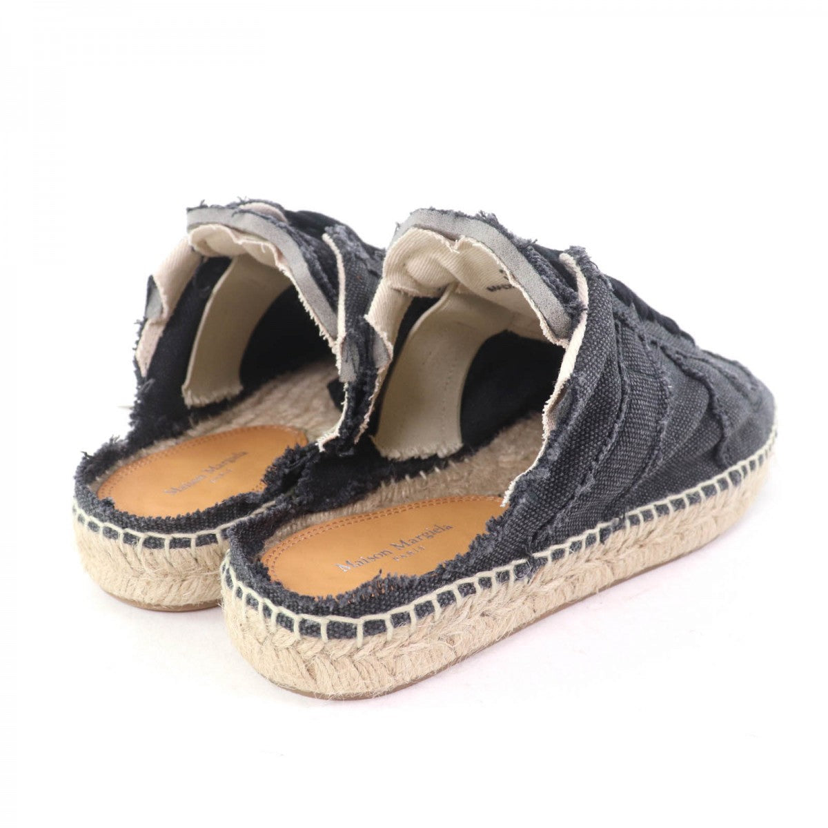 Maison Margiela Sneakers S38Ws0192 Cotton Black Sandals Women 36
