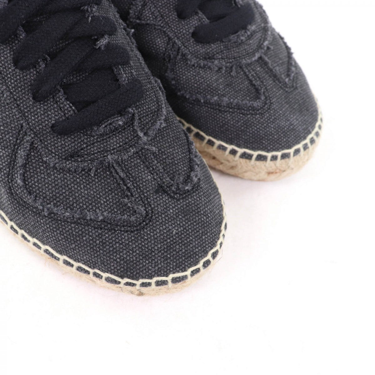 Maison Margiela Sneakers S38Ws0192 Cotton Black Sandals Women 36