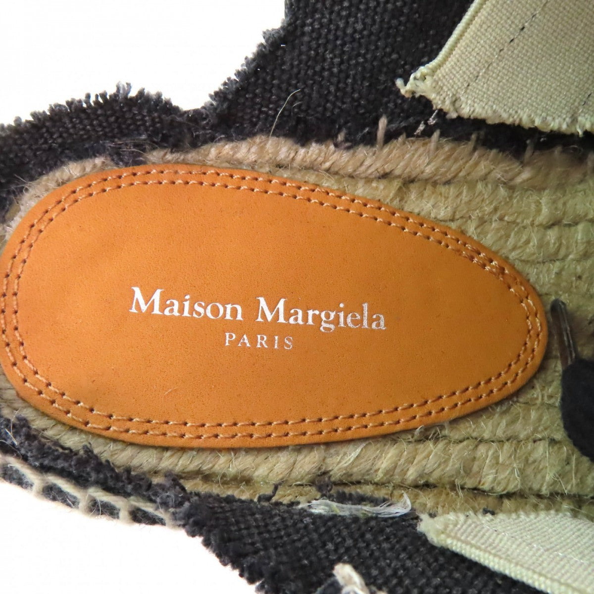 Maison Margiela Sneakers S38Ws0192 Cotton Black Sandals Women 37