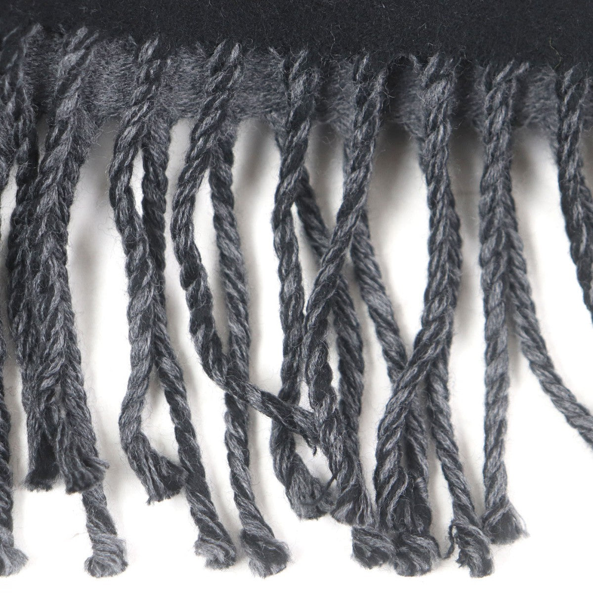 Louis Vuitton Scarf M79225 Wool Noir All About Monogram