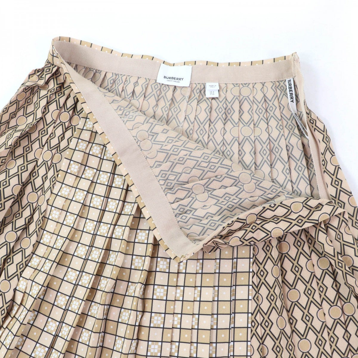 Burberry Pleated Skirt 8016899 Main