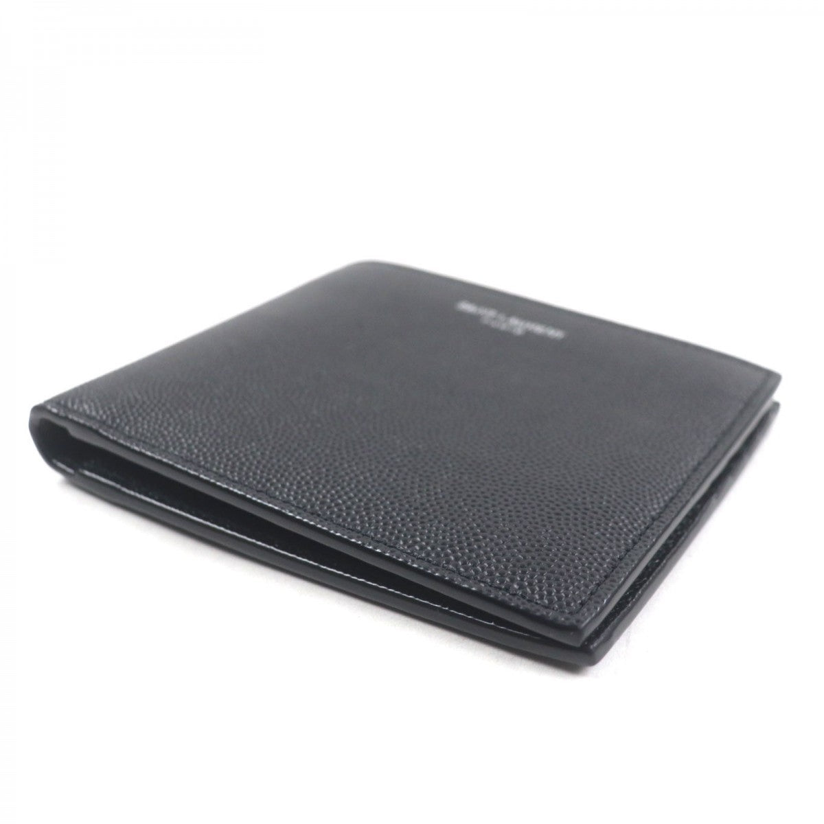 Saint Laurent Paris Bifold Wallet 396307 Leather Black
