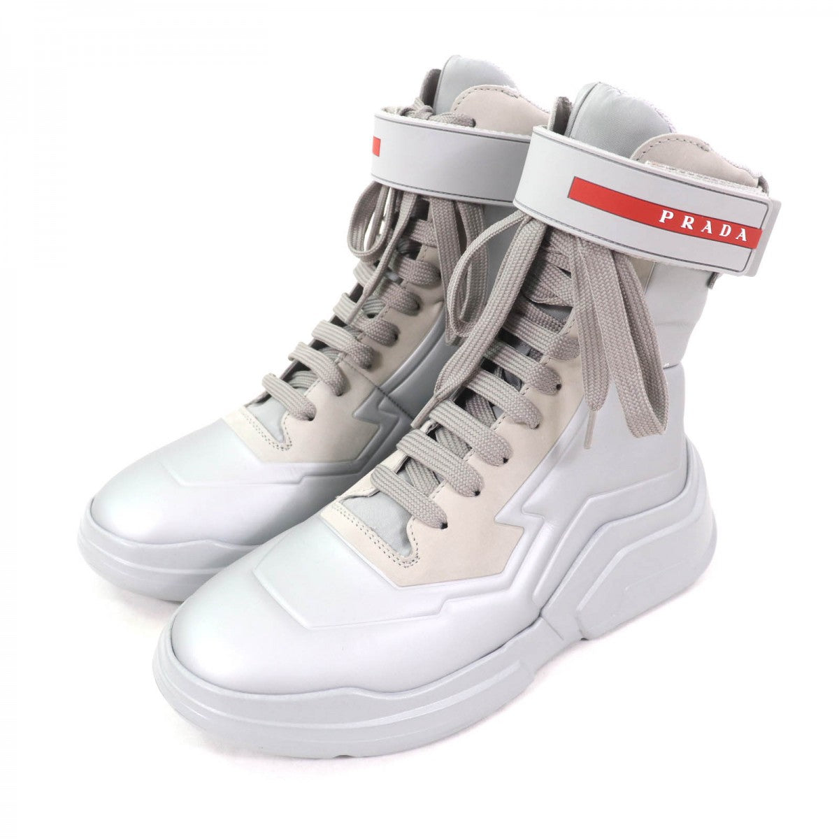 Prada High Cut Sneakers 3T6444 Main