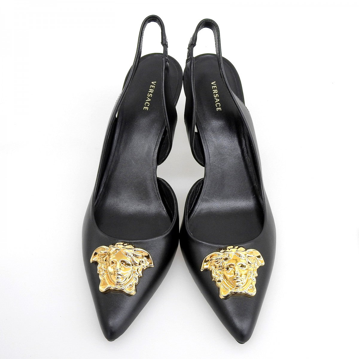 Versace Pumps 1009701 Leather Black 37