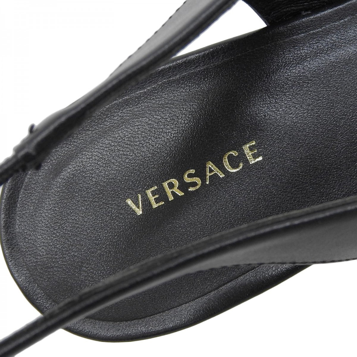 Versace Pumps 1009701 Leather Black 37