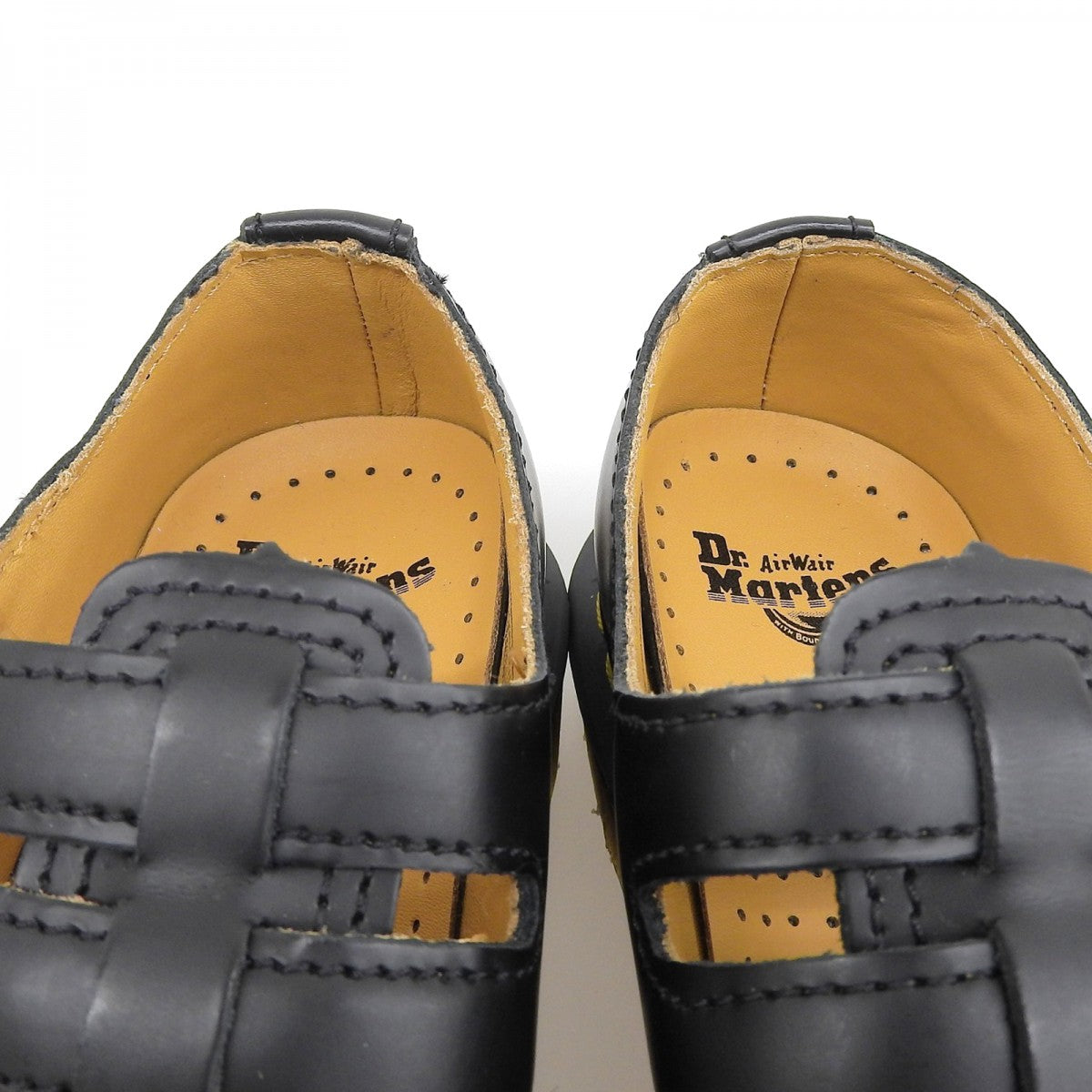 Dr.Martens Leather Shoes 12916 Leather Black Mary Jane 36