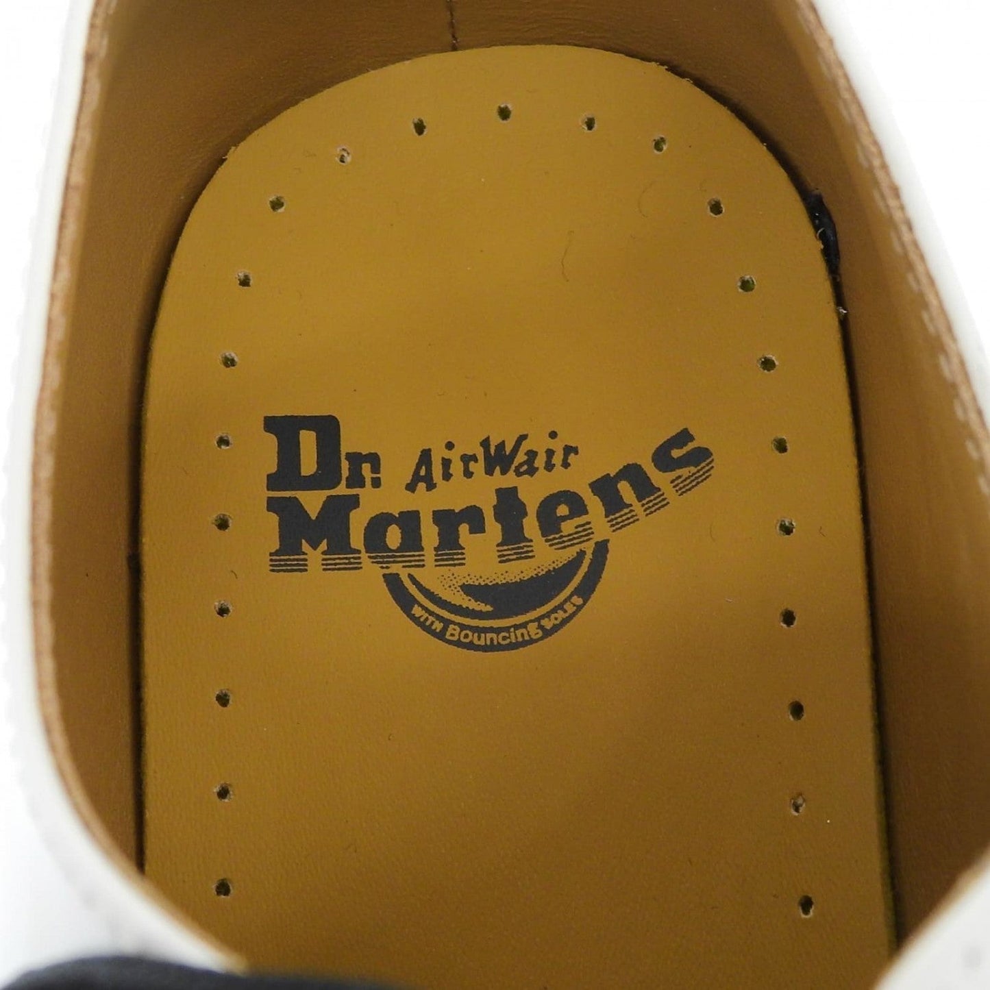 Dr.Martens Leather Shoes Leather White 1461 3